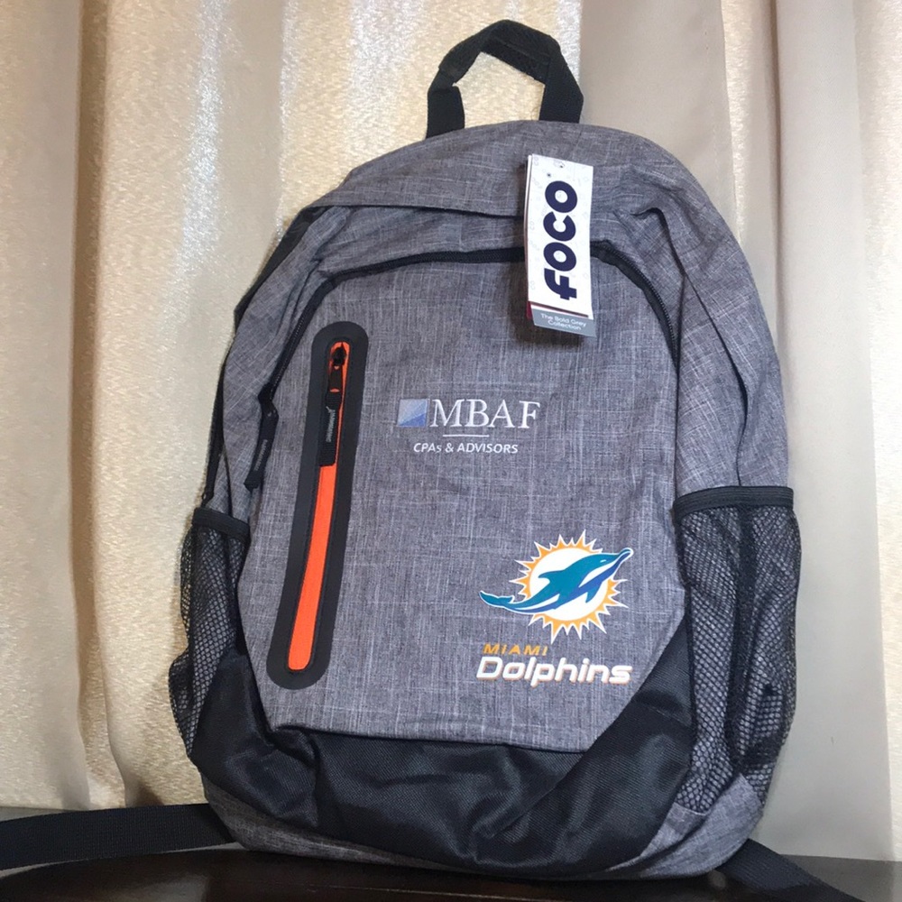 Miami Dolphins Back Pack Unisex
